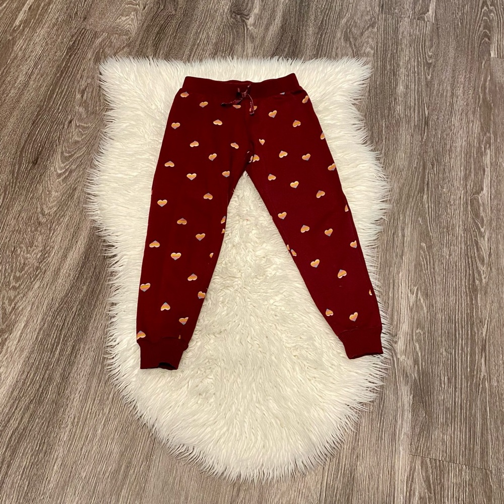 Love Republic Heart Jogger Sweatpants Size S 7-8